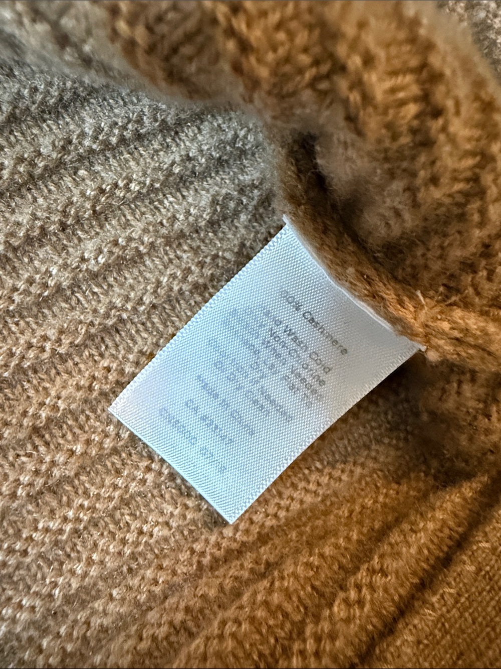 Talbots 100% Cashmere Ribbed Sweater Small - Picture 3 of 5